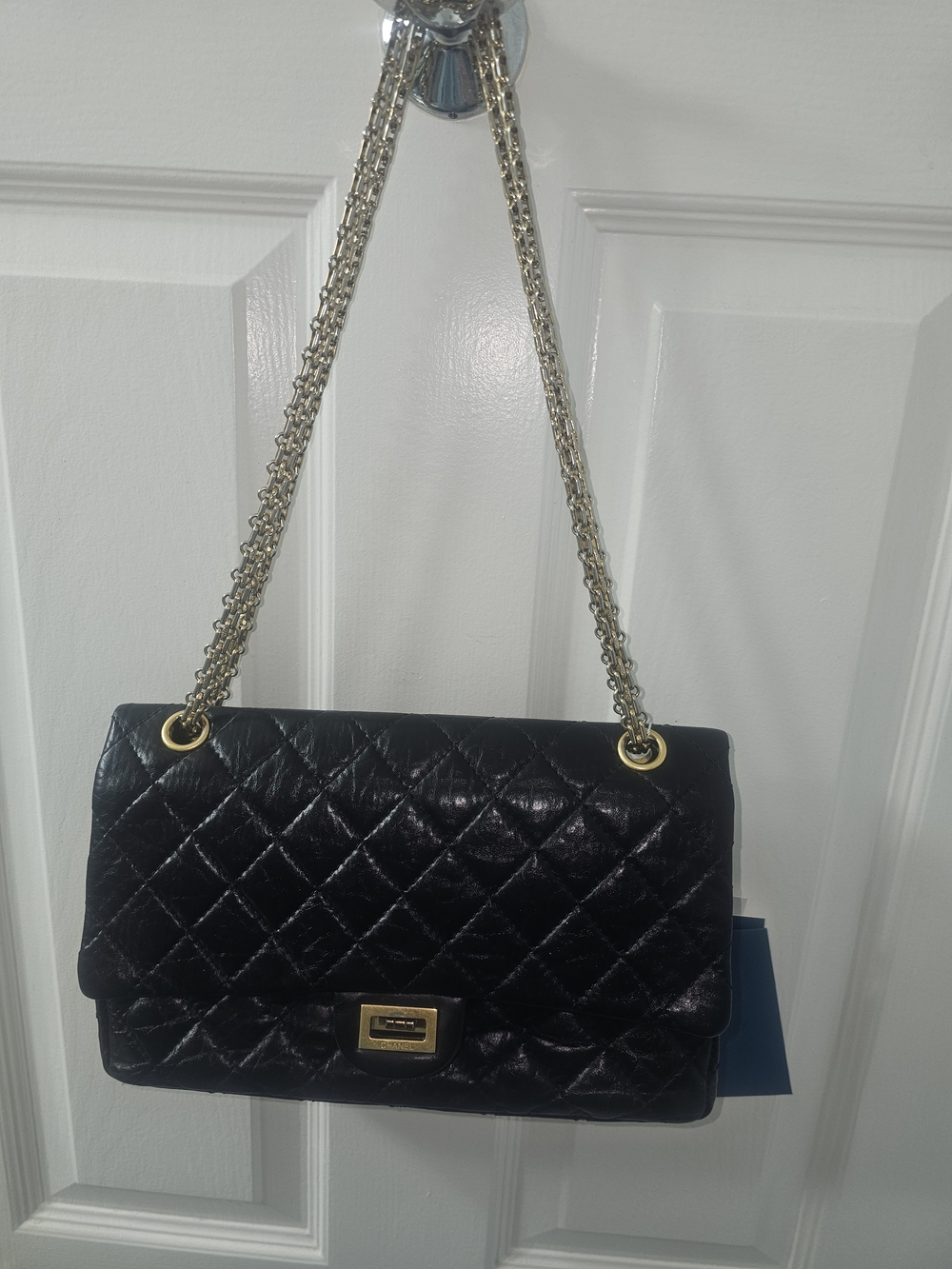 Chanel Reissue Aged Lamb Skin 2.55